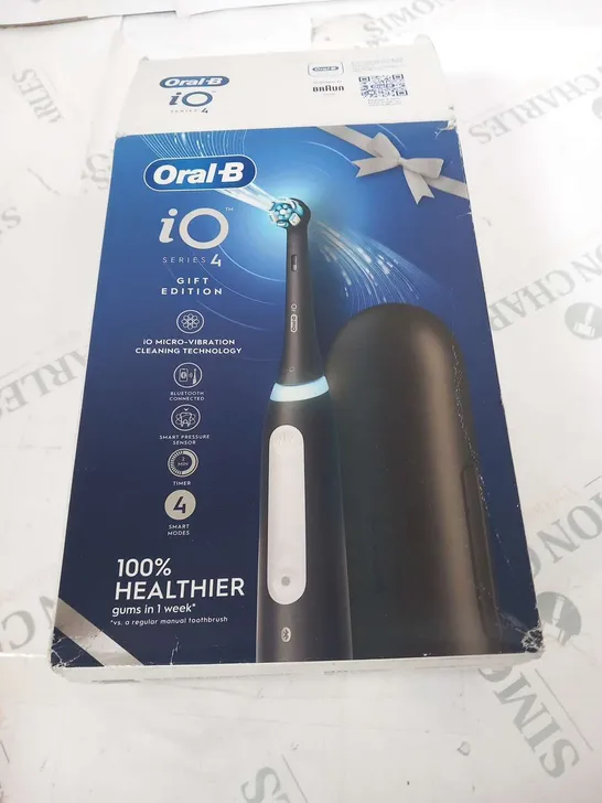 BOXED ORAL-B IO SERIES 4 ELECTRIC TOOTHBRUSH