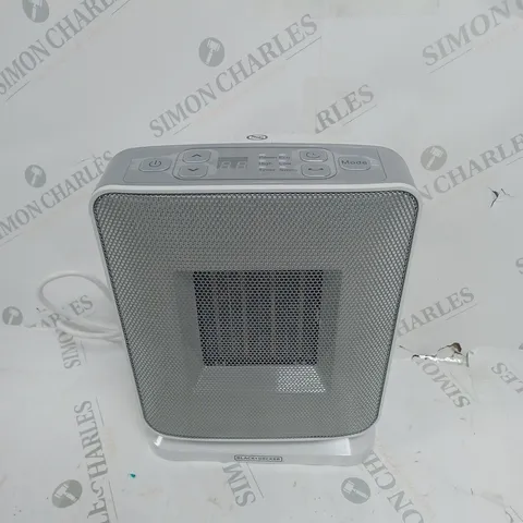 BOXED BLACK & DECKER 1.8KW DIGITAL CERAMIC FAN HEATER 