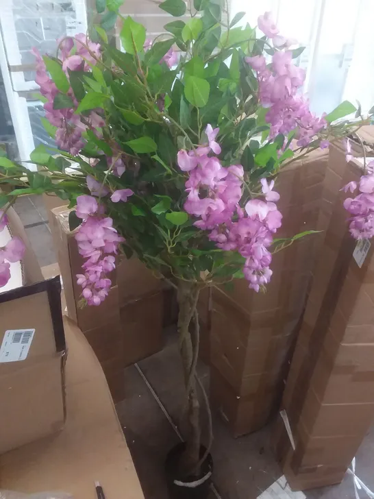 BOXED LARGE ARTIFICIAL WISTERIA TREES 120cm