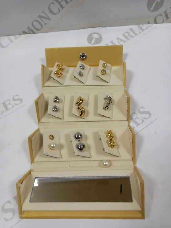 ANDRE PIASSO EARRINGS SELECTION IN PRESENTATION BOX