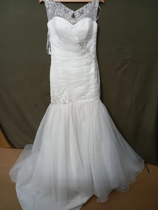 ROMANTICA BRIA EMBELLISHED WEDDING DRESS - 12