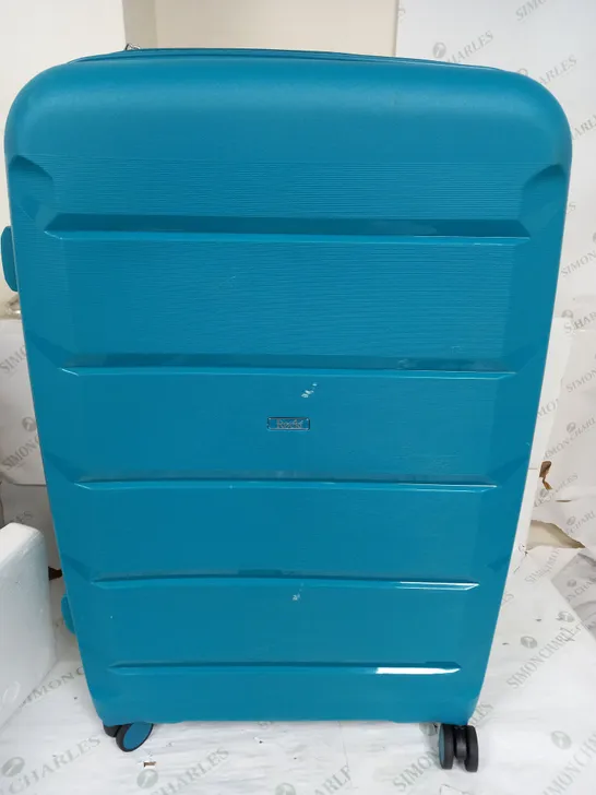 ROCK LUGGAGE TULUM 3PC SUITCASE SET - SKY BLUE