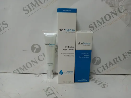 SET OF 3 ASSORTED ABI CLEEVE SKINSENSE COSMETIC PRODUCTS