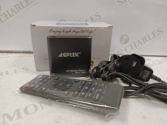 BOXED AGPTEK MINI HD MEDIA PLAYER 