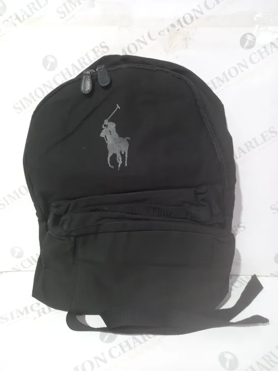 RALPH LAUREN POLO BACKPACK IN BLACK