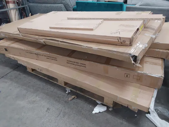 PALLET OF ASSORTED BOXED FURNITURE PARTS 