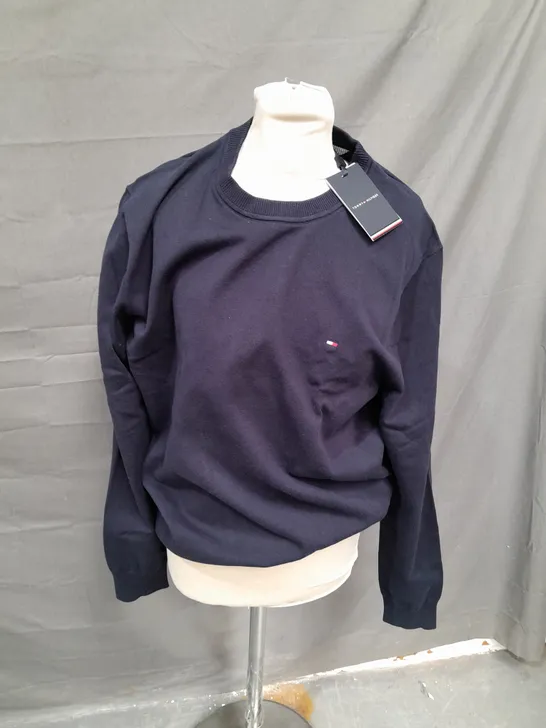 BOXED TOMMY HILFIGER THE 1985 SWEATER IN NAVY - XL