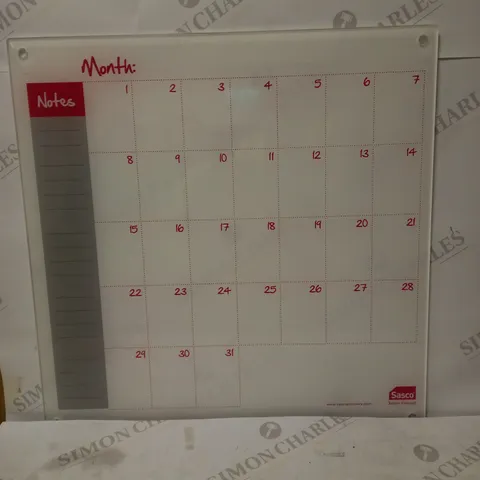 SASCO MONTH PLANNER ACRYLIC DESKTOP