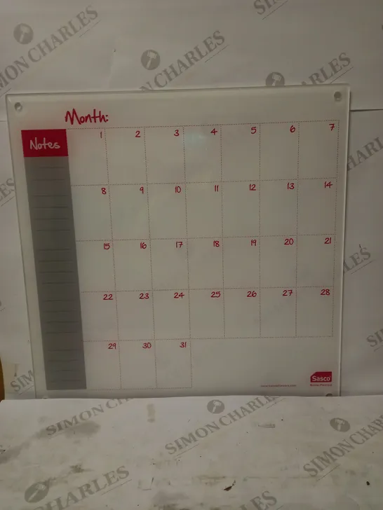 SASCO MONTH PLANNER ACRYLIC DESKTOP