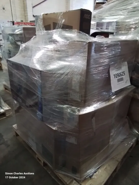 PALLET OF APPROXIMATELY 16 UNPROCESSED RAW RETURN MONITORS TO INCLUDE;