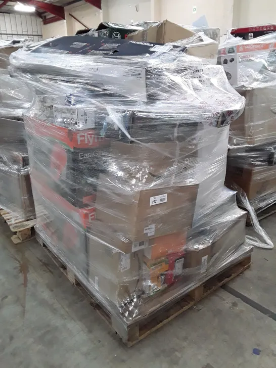 PALLET OF APPROXIMATELY 40 UNPROCESSED RAW RETURN HOUSEHOLD AND ELECTRICAL GOODS TO INCLUDE;