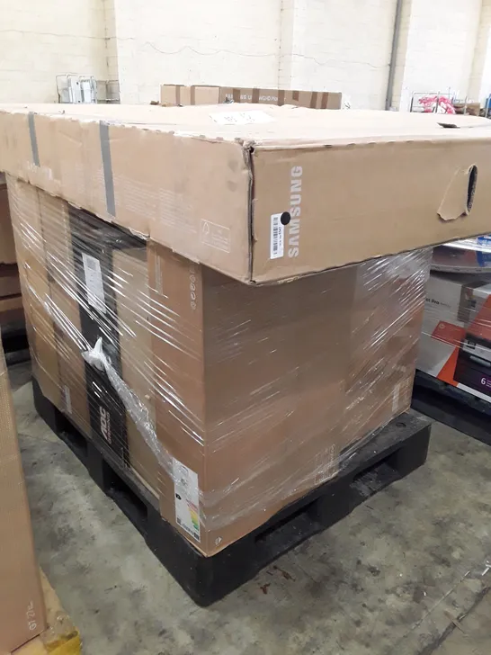 PALLET OF APPROXIMATELY 13 ASSORTED BOXED TV SCREENS & MONITORS