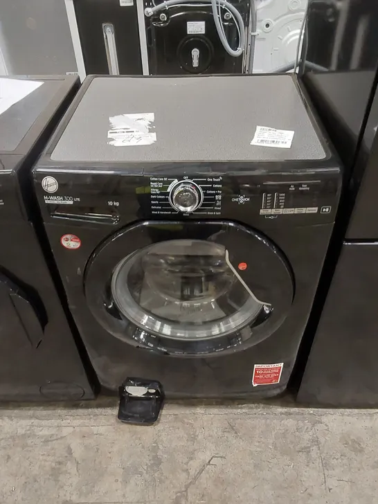 HOOVER H-WASH 10KG FREESTANDING WASHING MACHINE IN BLACK, MODEL: H3W4102DABBE-80