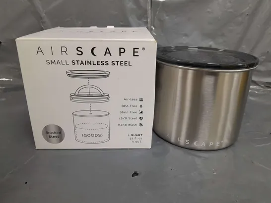 AIRSCAPE COFFEE CANISTER IN STAINLESS STEEL - 250G