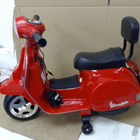  BATTERY OPERATED VESPA - RED