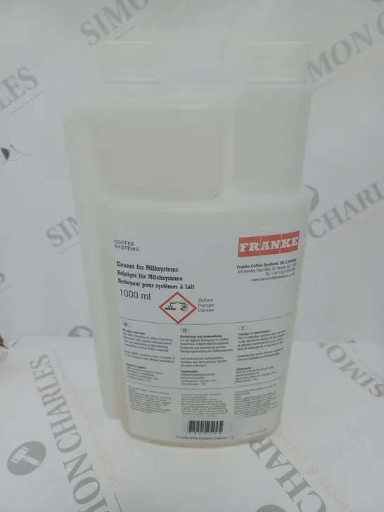 FRANKE CLEANER FOR MILKSYSTEMS 1L