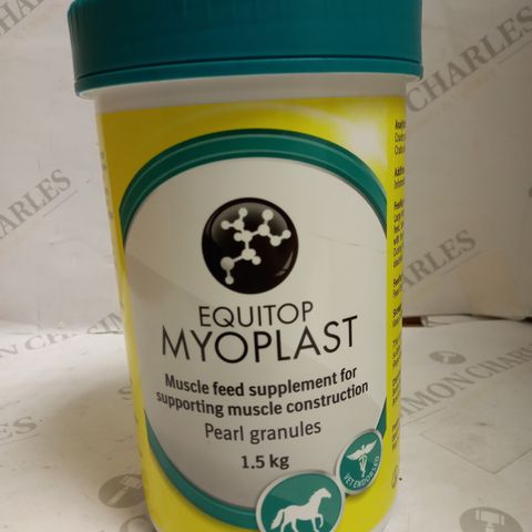 EQUITOP MYOPLAST MUSCLE FEED SUPPLEMENT FOR HORSE 1.5KG