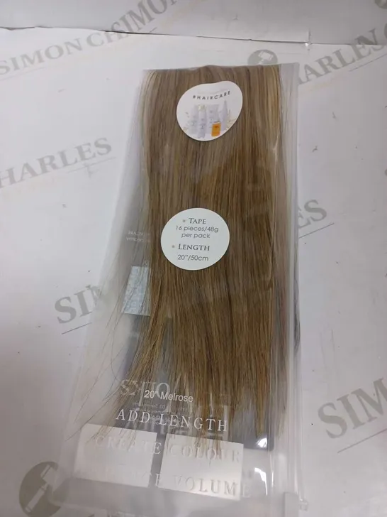 BEAUTYWORKS CELEBRITY CHOICE SLIMLINE TAPE EXTENSIONS - 20" MELROSE