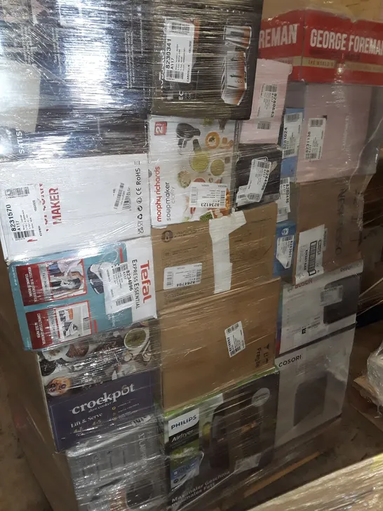 PALLET OF APPROXIMATELY 73 ASSORTED UNTESTED RAW RETURN HOMEWARE AND ELECTRICAL PRODUCTS TO INCLUDE;