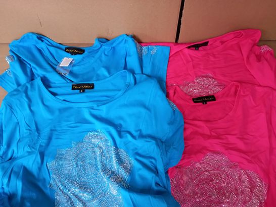 LOT OF 4 ITEMS INCLUDING TOPS (SIZE S)