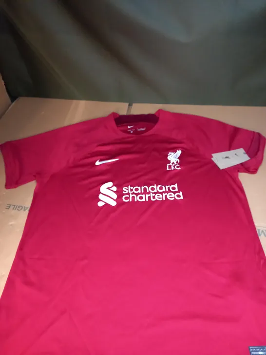 LIVERPOOL FC FOOTBALL JERSEY SIZE XL