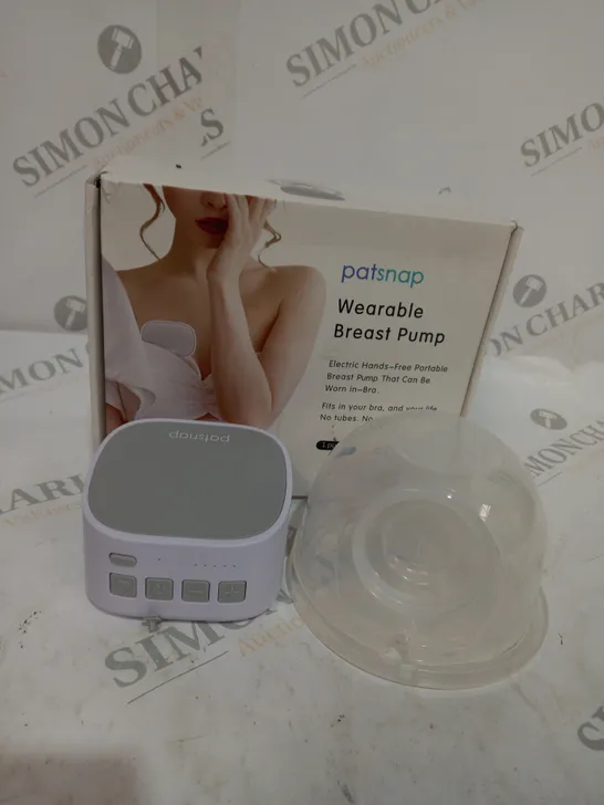 BOXED PATSNAP WEARABLE BREAST PUMP HANDS FREE