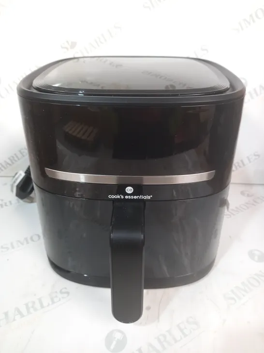 OUTLET COOK'S ESSENTIALS 4L DIGITAL AIR FRYER IN BLACK