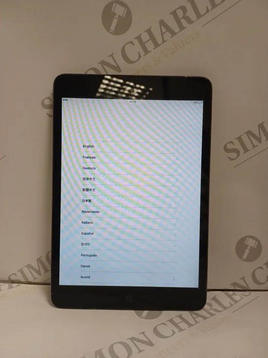 APPLE IPAD MINI MODEL A1432 BLACK