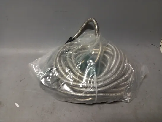 STAINLESS STEEL 50FT GARDEN HOSE WITH SPRAY GUN