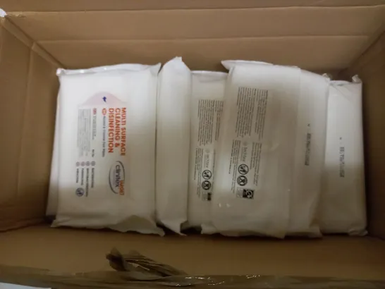 BOX OF MULTI SURFACE CLEANING WIPES