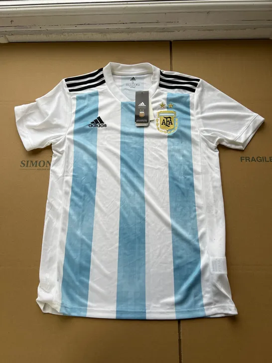 ADIDAS ARGENTINA CLIMALITE SHIRT SIZE S 