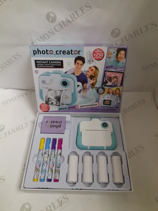 BOXED STUDIO CREATOR PHOTO CREATOR INSTANT CAMERA RRP £69.99