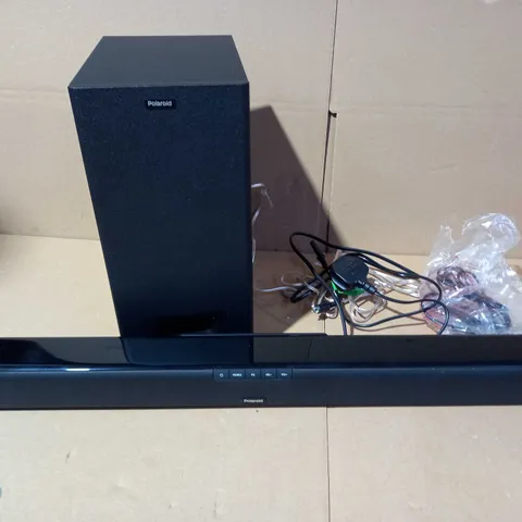 POLAROID BLUETOOTH SOUND BAR WITH SUBWOOFER