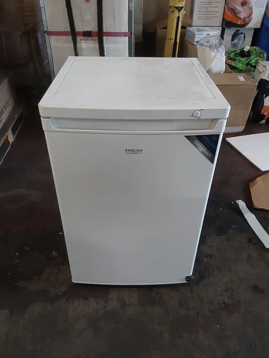 BOXED BRAND NEW ENGLISH ELECTRIC UNDER COUNTER FREEZER WHITE EEF085H