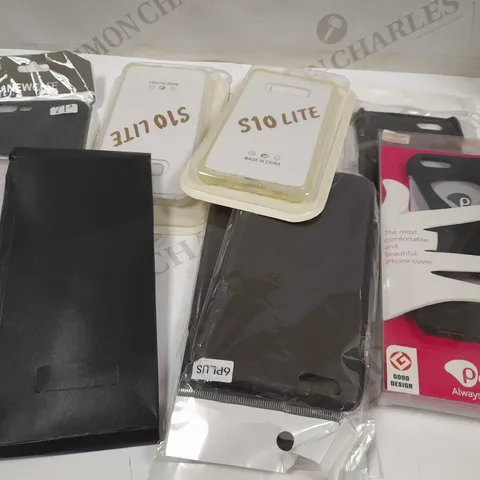 LARGE QUANTITY OF ASSORTED PHONE PROTECTIVE PRODUCTS TO INCLUDE; PALMO AND S10 LITE