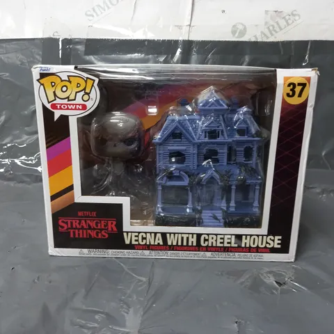 BOXED FUNKO POP TOWN! STRANGER THINGS VECNA WITH CREEL HOUSE