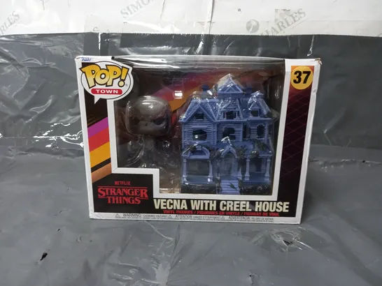 BOXED FUNKO POP TOWN! STRANGER THINGS VECNA WITH CREEL HOUSE