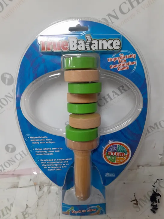 TRUE BALANCE WOODEN HANDHELD BALANCER