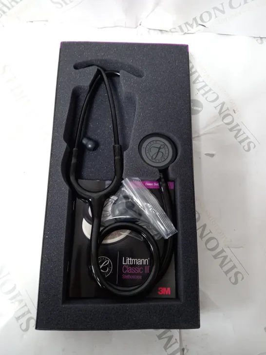 3M LITTMANN CLASSIC III STETHOSCOPE 5803 BLACK EDITION