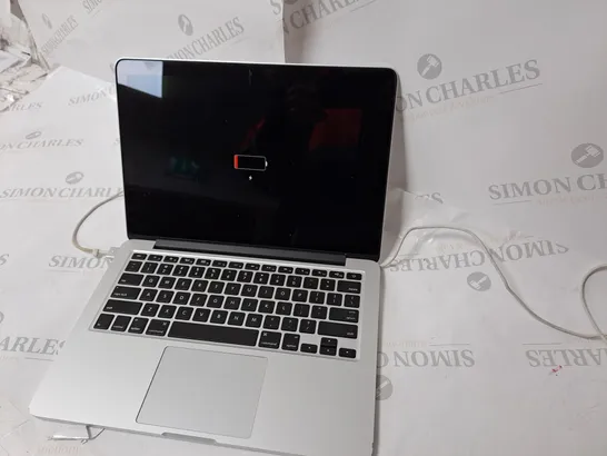 APPLE MAC BOOK PRO 11 1/A1502 SERIAL #C02NG7CBG3QK