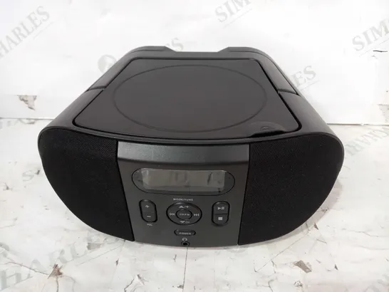 ASDA TECH CD BOOMBOX IN BLACK