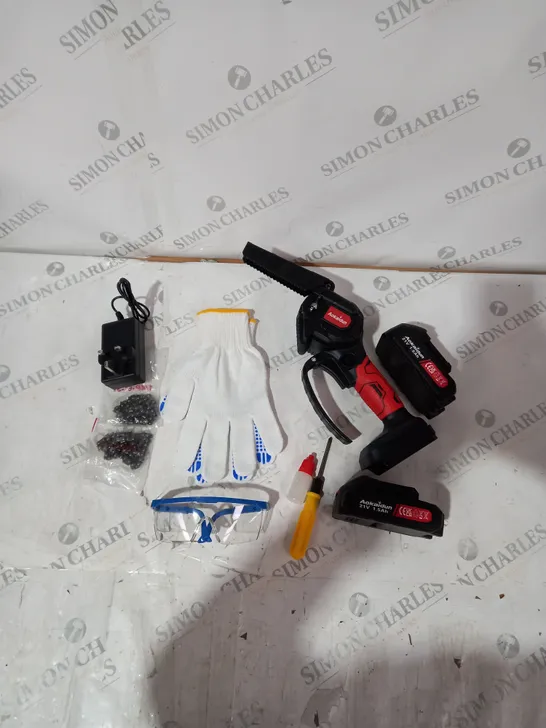 BOXED AOKAIDUN MINI CHAINSAW WITH ACCESSORIES