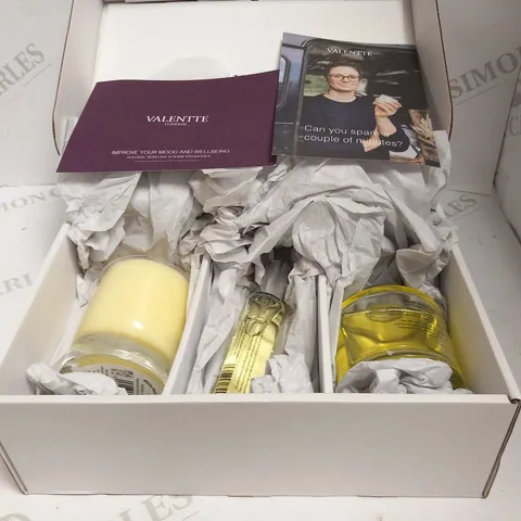 BOXED VALENTTE LONDON ROOM ODOUR GIFT SET