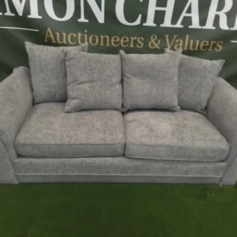 DESIGNER DURY CHUNKY WEAVE TWO SEATER SOFA