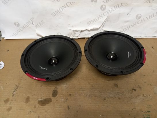 VIBE AUDIO"VIBE SLICK PRO AUDIO 8" MIDRANGE SPEAKER PAIR