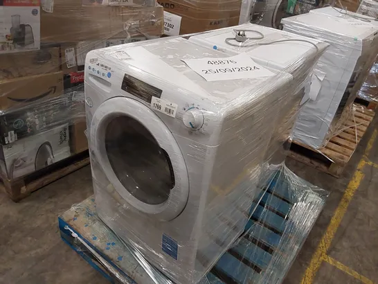 PALLET OF HISENSE FREESTANDING 9 KG WASHING MACHINE AND CANDY SMART FREE STANDING WASHING MACHINE WHITE