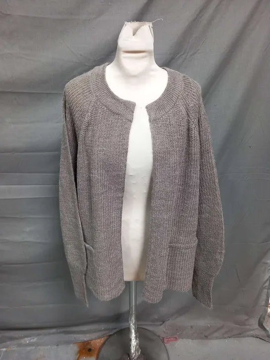 BRAND NEW BAGGED FRANSA FRERETTA CARDIGAN 4 BROWN SIZE XL