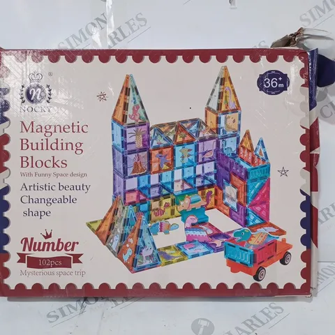 BOXED NOCKY MAGNETIC BUILDING BLOCKS