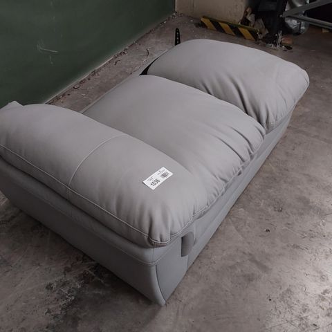 GREY LEATHER 2 SEATER SECTION 