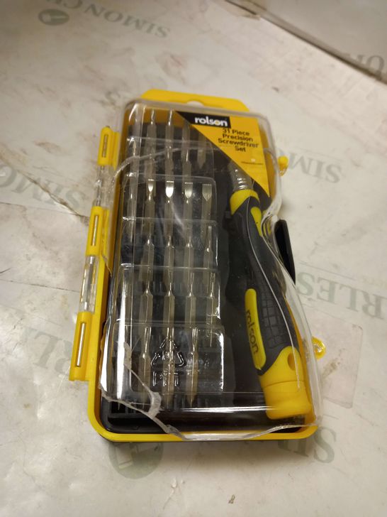 ROLSON PRECISION SCREWDRIVER SET 